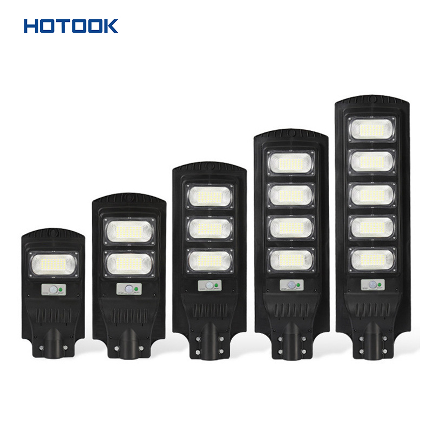 High-Brightness Solar Street Light: Light Sensor, Auto-On at Dusk