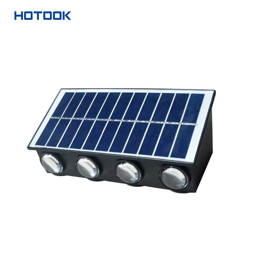 Solar Wall Light: Garden Decor Lighting, Wire-Free Installation