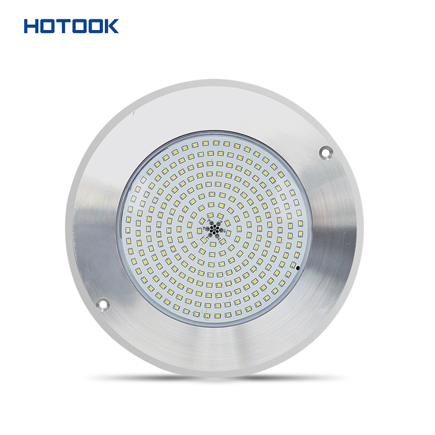 3mm Ultra Slim Stainless Steel Resin Filled LED Pool Light