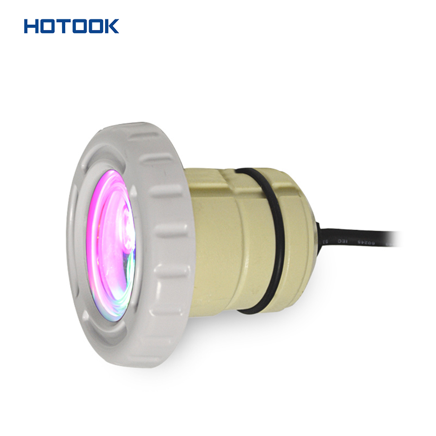 2-Inch Embedded LED Pool Light for Concrete Pools