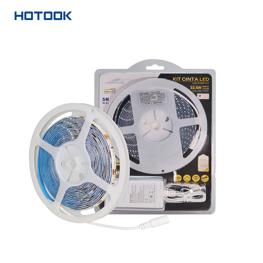 12V 5050 SMD RGB Remote Control 5M Kit LED Light Strip IP65 Waterproof Rope Light